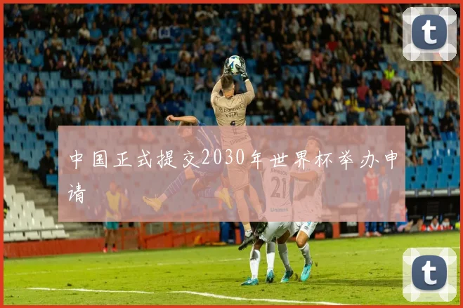 中国正式提交2030年世界杯举办申请